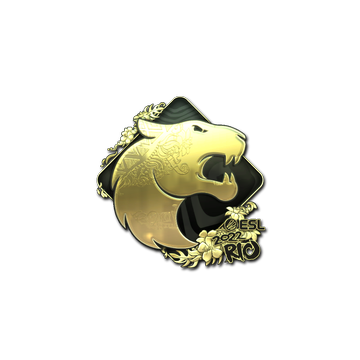 Sticker | FURIA (Gold) | Rio 2022 image 360x360