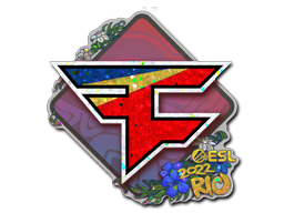 Aufkleber | FaZe Clan (Glitzer) | Rio 2022