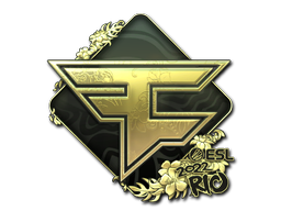 印花 | FaZe Clan（金色）| 2022年里约热内卢锦标赛