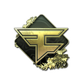 Sticker | FaZe Clan (Gold) | Rio 2022 image 120x120
