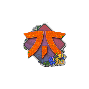 Sticker | Fnatic (Glitter) | Rio 2022 image 360x360