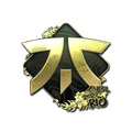 Sticker | Fnatic (Gold) | Rio 2022 image 120x120