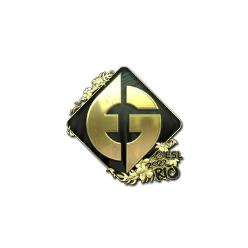 Sticker | Evil Geniuses (Gold) | Rio 2022 image 360x360