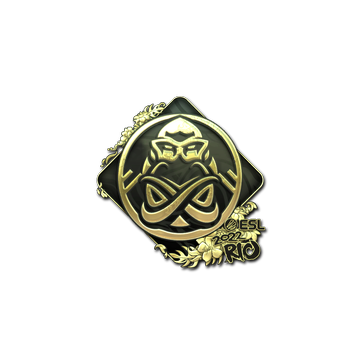 Sticker | ENCE (Gold) | Rio 2022 image 360x360