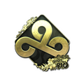 Sticker | Cloud9 (Gold) | Rio 2022 image 120x120