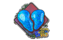 Sticker | 00 Nation (Glitter) | Rio 2022