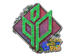 Klistermærke | Sprout Esports (Glitter) | Rio 2022