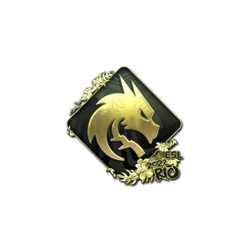 Sticker | Team Spirit (Gold) | Rio 2022 image 360x360