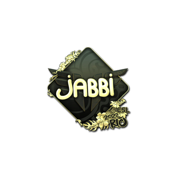 Sticker | jabbi (Gold) | Rio 2022 image 360x360