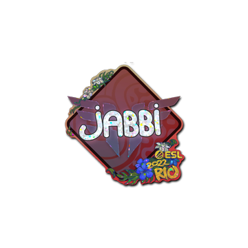 Sticker | jabbi (Glitter) | Rio 2022 image 360x360
