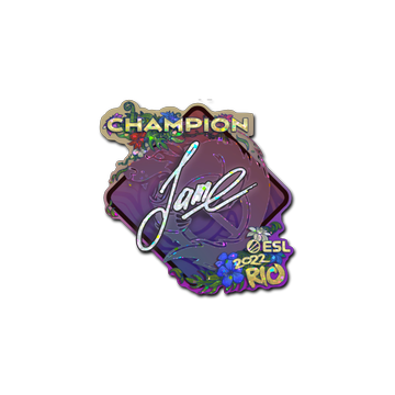 Sticker | Jame (Glitter, Champion) | Rio 2022 image 360x360