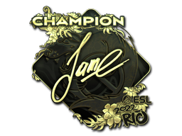 Sticker | Jame (Gold, Champion) | Rio 2022