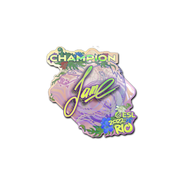 Sticker | Jame (Holo, Champion) | Rio 2022 image 360x360