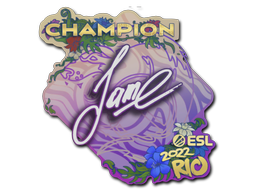 Samolepka | Jame (šampion) | IEM Rio 2022