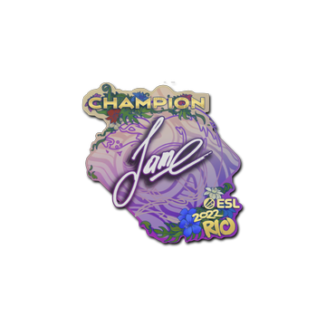 Sticker | Jame (Champion) | Rio 2022 image 360x360