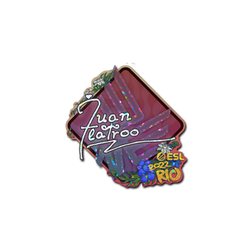 Sticker | juanflatroo (Glitter) | Rio 2022 image 360x360