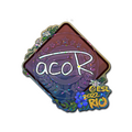 Sticker | acoR (Glitter) | Rio 2022 image 120x120