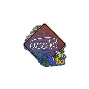 Sticker | acoR (Glitter) | Rio 2022 image 360x360