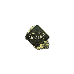 Sticker | acoR (Gold) | Rio 2022