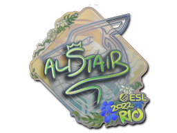 Adesivo | aliStair (Holográfico) | Rio 2022