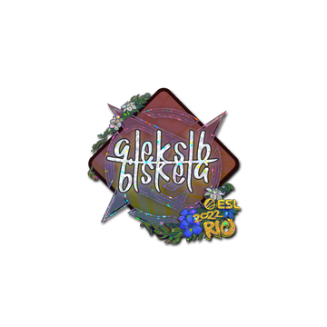 Sticker | Aleksib (Glitter) | Rio 2022 image 360x360