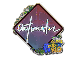 Autocolante | autimatic (Glitter) | Rio 2022