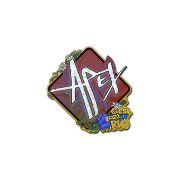 Sticker | apEX (Glitter) | Rio 2022 image 360x360