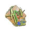 Sticker | apEX (Holo) | Rio 2022 image 120x120