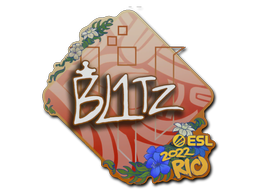 Klistermærke | bLitz | Rio 2022