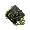 Sticker | boltz (Gold) | Rio 2022 image 120x120