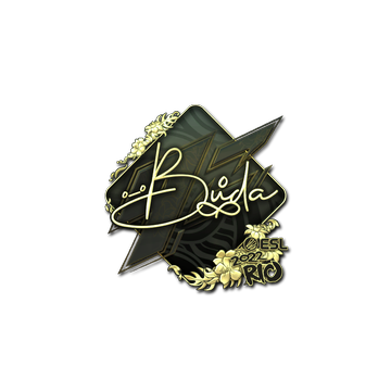 Sticker | BUDA (Gold) | Rio 2022 image 360x360