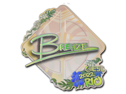 Adesivo | Brehze (Holográfico) | Rio 2022