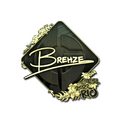 Sticker | Brehze (Gold) | Rio 2022 image 120x120