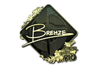 Sticker | Brehze (Gold) | Rio 2022