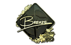 Sticker | Brehze (Gold) | Rio 2022