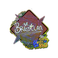 Sticker | Brollan (Glitter) | Rio 2022 image 120x120