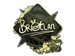 스티커 | Brollan(금박) | 리우데자네이루 2022