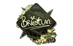 Sticker | Brollan (Gold) | Rio 2022