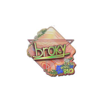 Sticker | broky (Holo) | Rio 2022 image 360x360