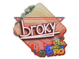 Adesivo | broky | Rio 2022