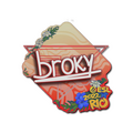 Sticker | broky | Rio 2022 image 120x120