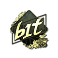 Sticker | b1t (Gold) | Rio 2022 image 120x120