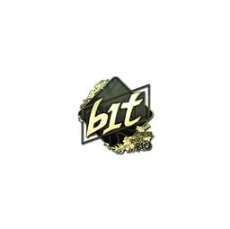 Sticker | b1t (Gold) | Rio 2022