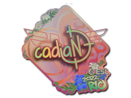 Sticker | cadiaN (Holo) | Rio 2022
