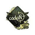 Sticker | cadiaN (Gold) | Rio 2022 image 120x120