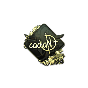 Sticker | cadiaN (Gold) | Rio 2022 image 360x360