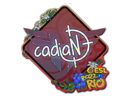 Adesivo | cadiaN (Purpurinado) | Rio 2022