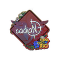 Sticker | cadiaN (Glitter) | Rio 2022 image 120x120