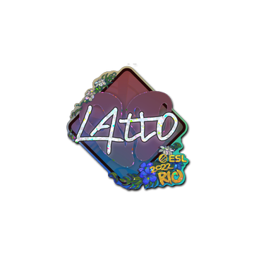 Sticker | latto (Glitter) | Rio 2022 image 360x360