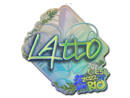 Abțibild | latto (Holo) | Rio 2022